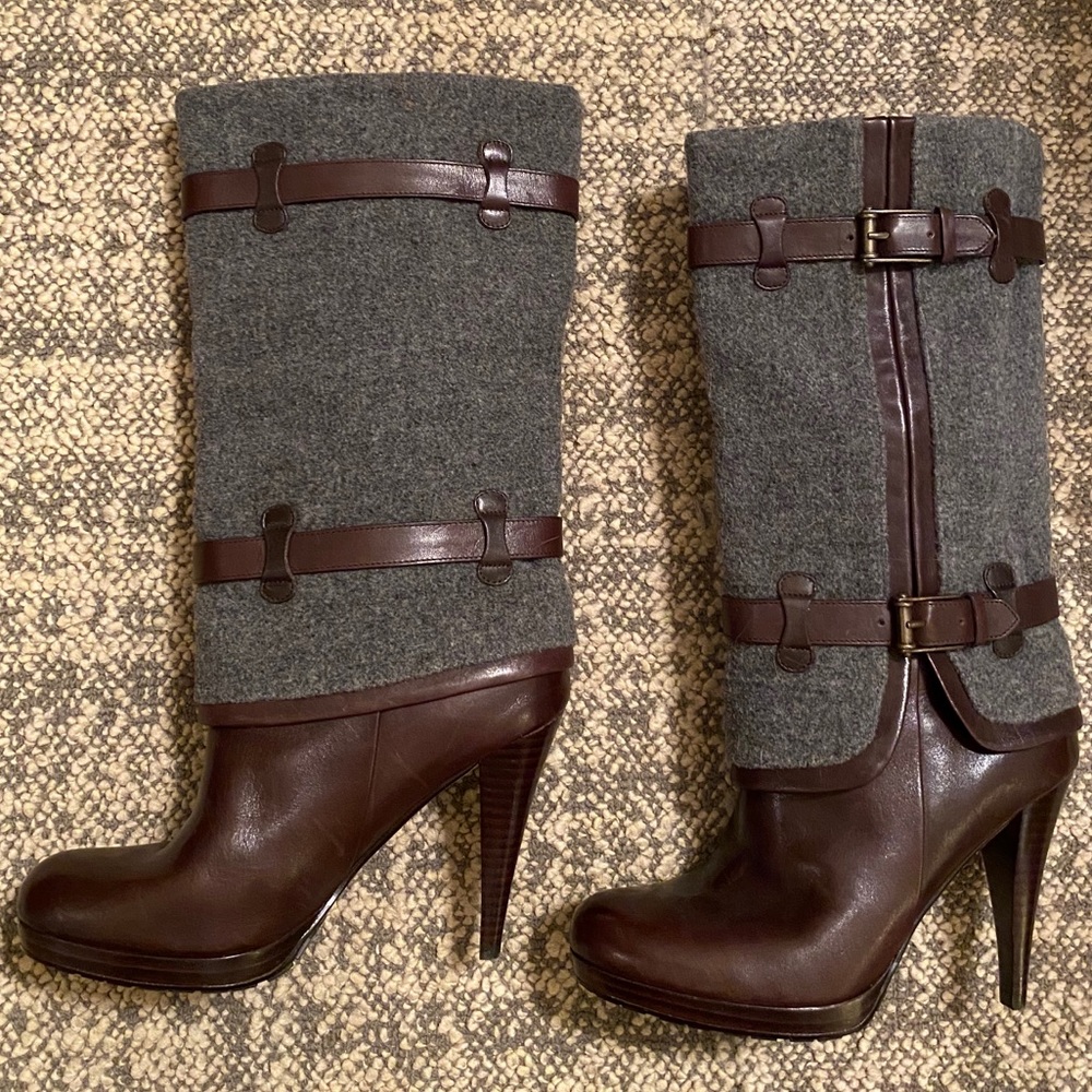 NEW Cole Haan high heeled boots. Size 7.5